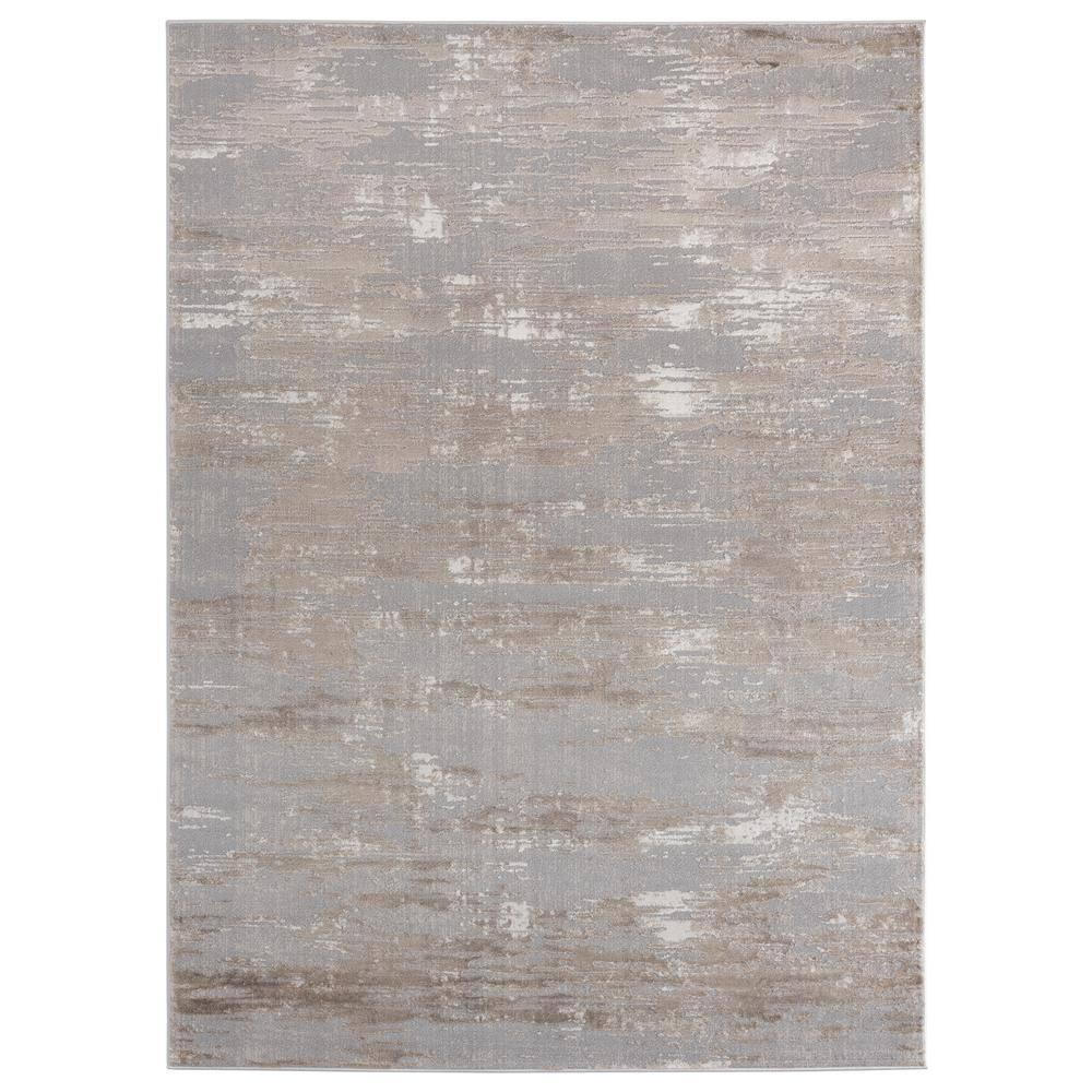 United Weavers Cascades Area Rug 2601 10991 Salish Wheat Gradients Lines 5' 3" x 7' 2" Rectangle