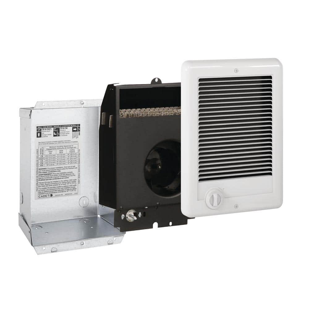 Cadet Cadet Com-Pak Plus Series Electric Wall Mounted Space Heater with Adjustable Thermostat