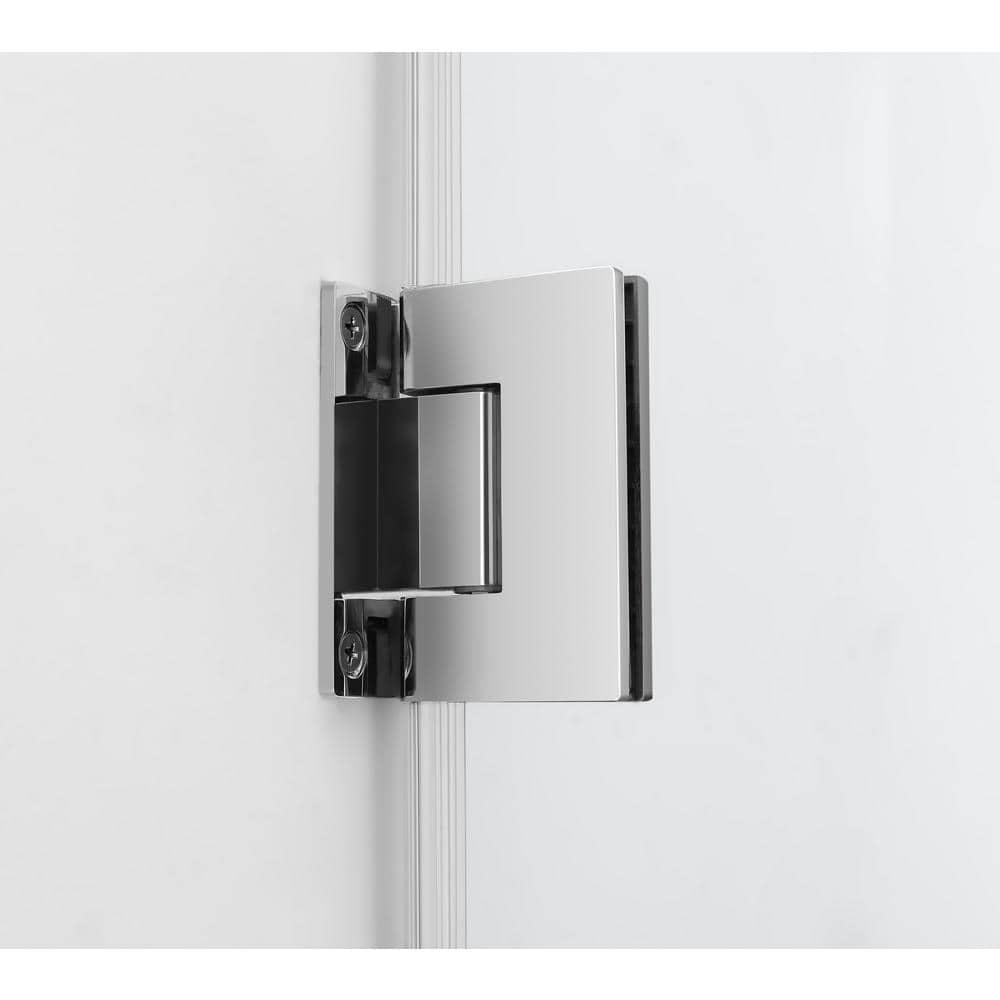 Belmore 36 x 72 Hinged Frameless Shower Door