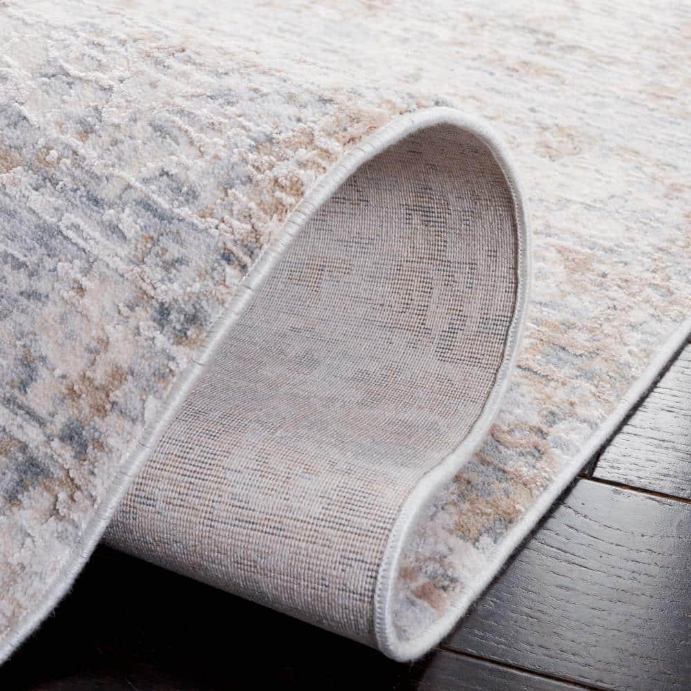 Marmara MRM312 Power Loomed Runner Rug - Gray/Beige Blue - 2'x8' - Safavieh.
