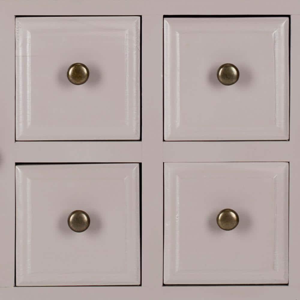 Charlotte Sideboard - Quartz Grey/Oak Top - Safavieh.