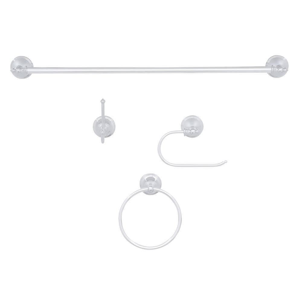 Annchester 4 - Piece Bathroom Hardware Set