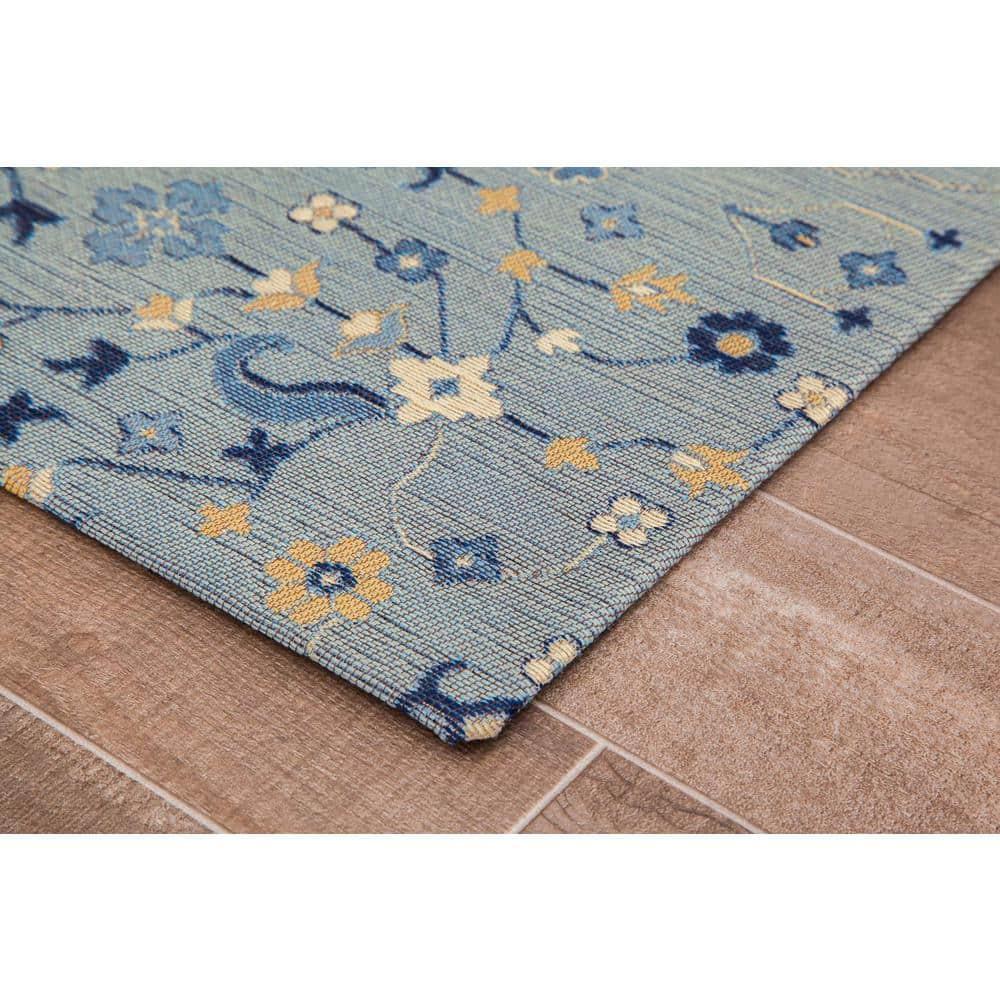 Anji Mountain Tabriz Carpet Straight Rectangular Chair Mat