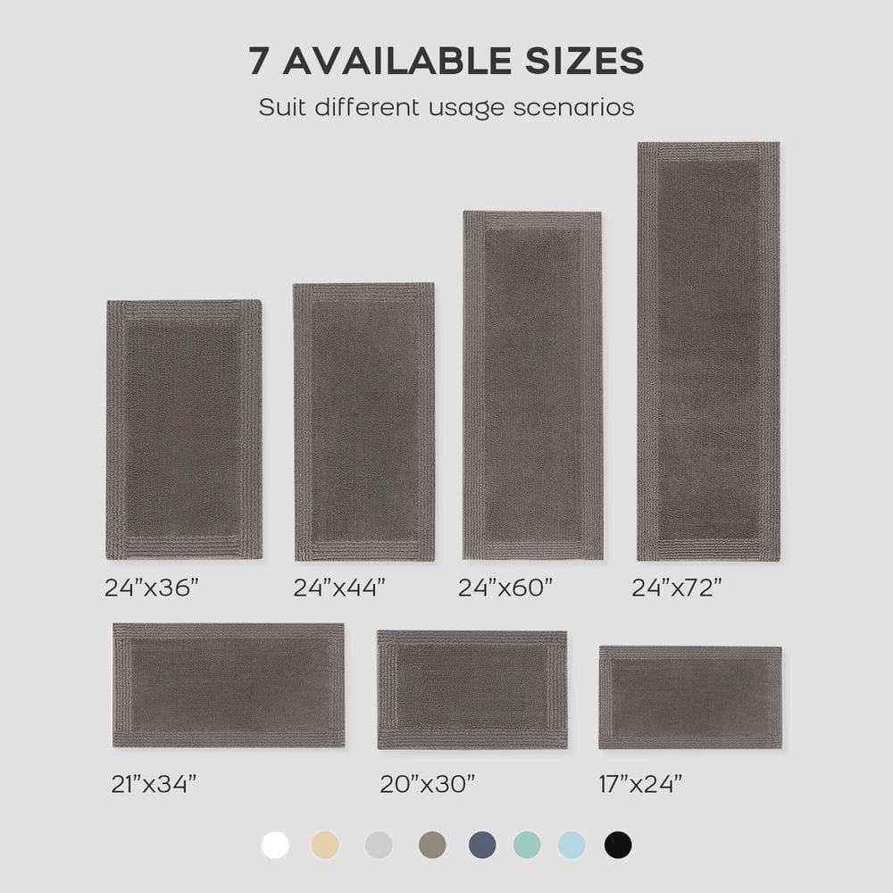 Splendor 100% Cotton Tufted 3000 GSM Reversible Bath Rug