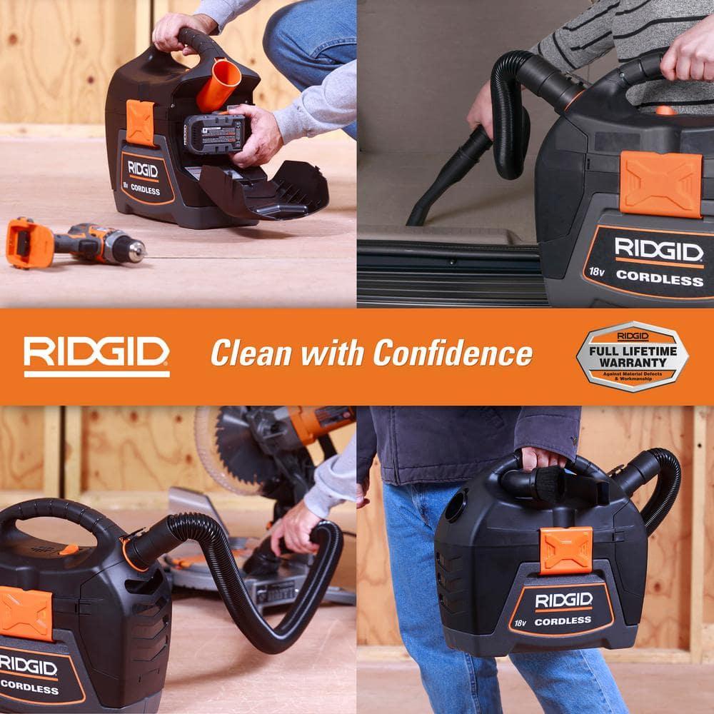 Ridgid WD0319 - Vacuum cleaner - handheld