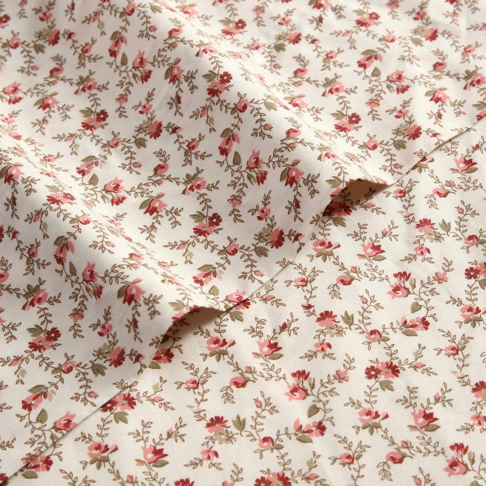 Laura Ashley Laura Ashley Printed Cotton Percale Sheet Set