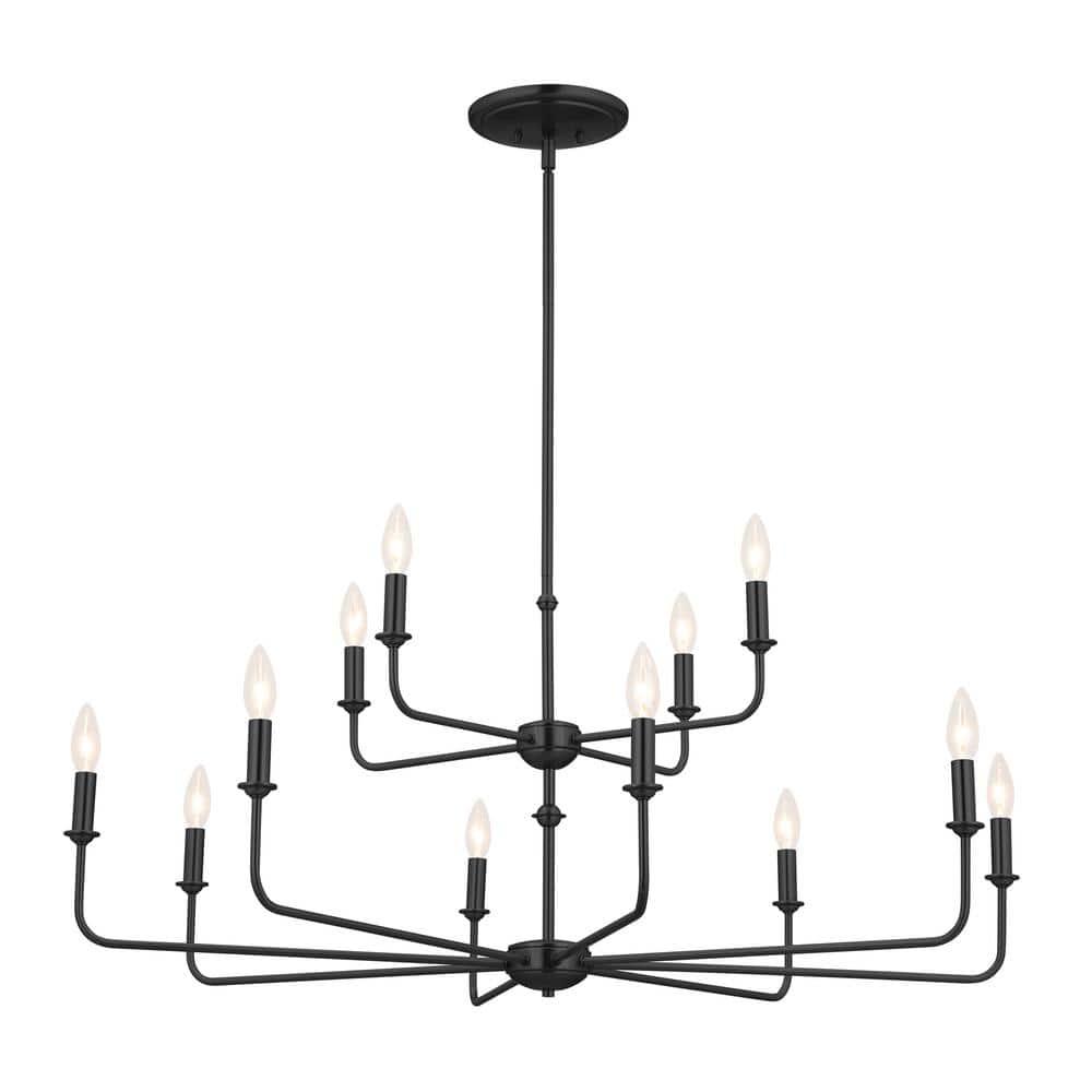12 - Light Dimmable Classic / Traditional Chandelier