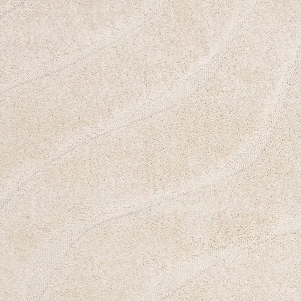 Florida Shag SG472 Power Loomed Indoor Area Rug - Creme/Creme - 8'x10' - Safavieh.