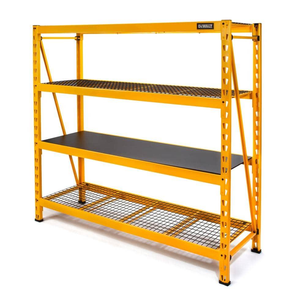 DeWalt Shelving 56829 Dewalt-Rak-Dxst10000 6Ft 4-Shlf Indust Rack,Yellow
