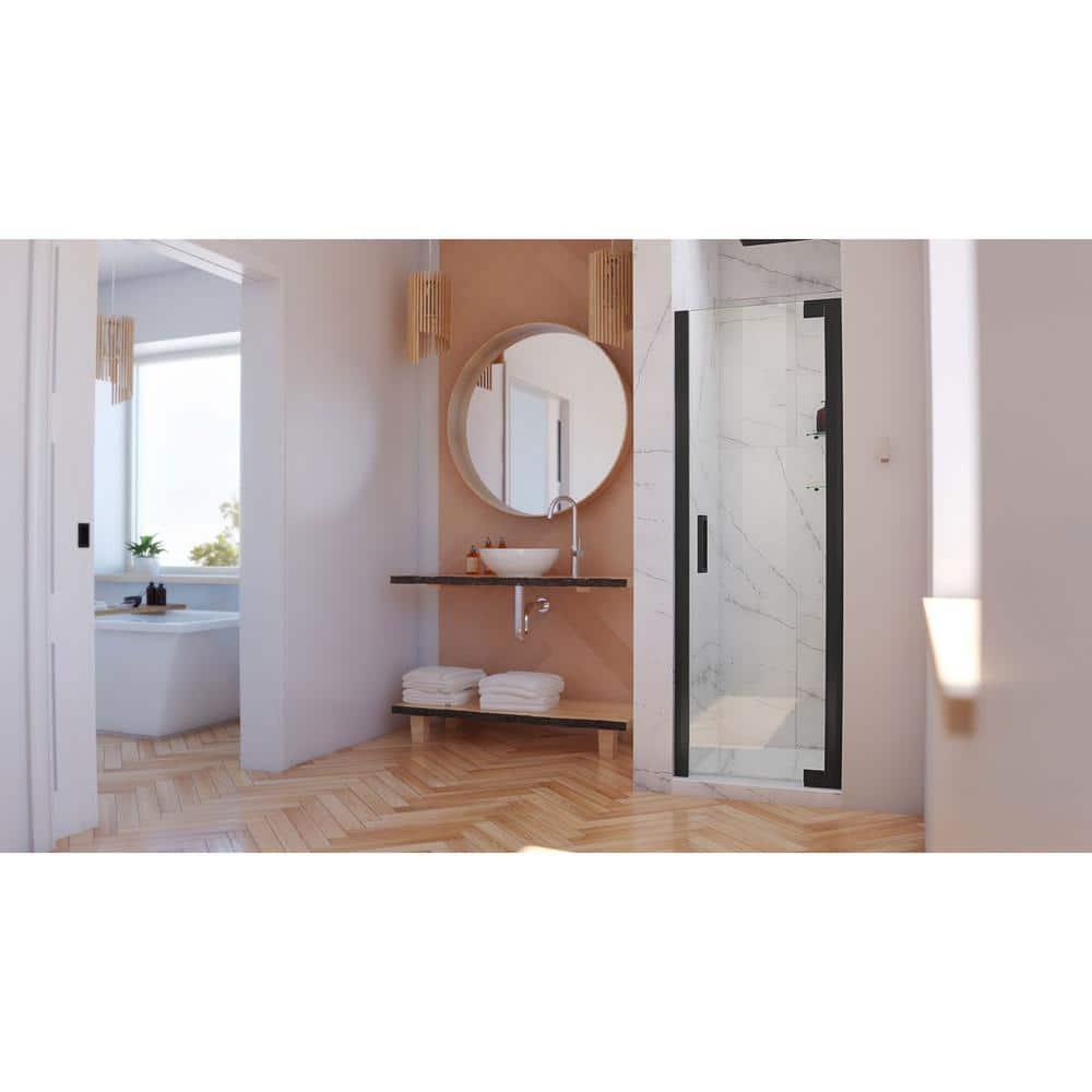 DreamLine Elegance-LS 27" W x 72" H Pivot Frameless Shower Door with ClearMax™ Technology SHDR-4327000-09