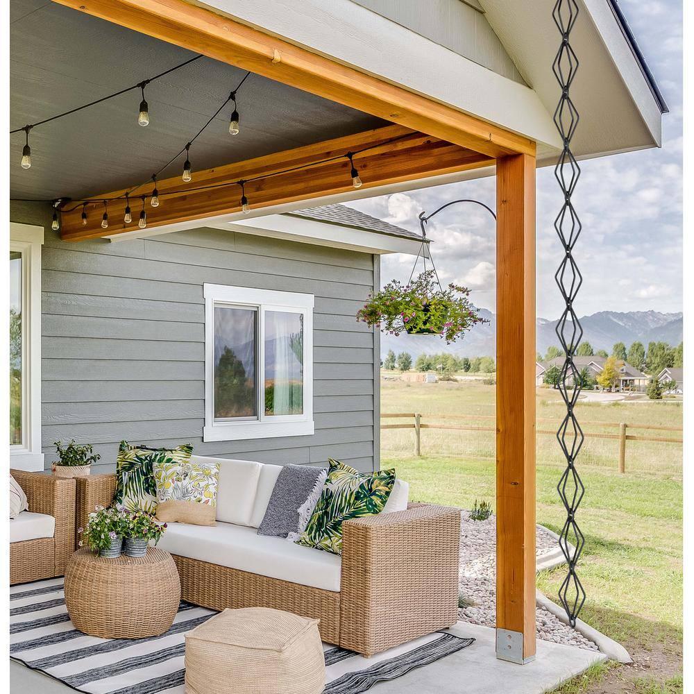 U-nitt Diamond Rain Chain 8.5 ft