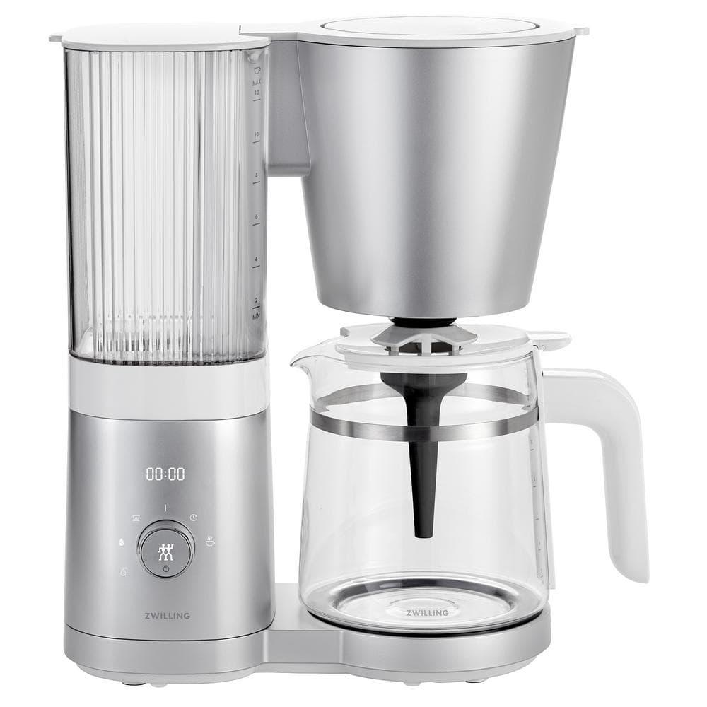 ZWILLING ® Enfinigy Silver Glass 12-Cup Coffee Maker
