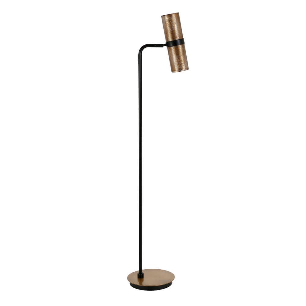 Evelyn&Zoe Industrial Metal Floor Lamp
