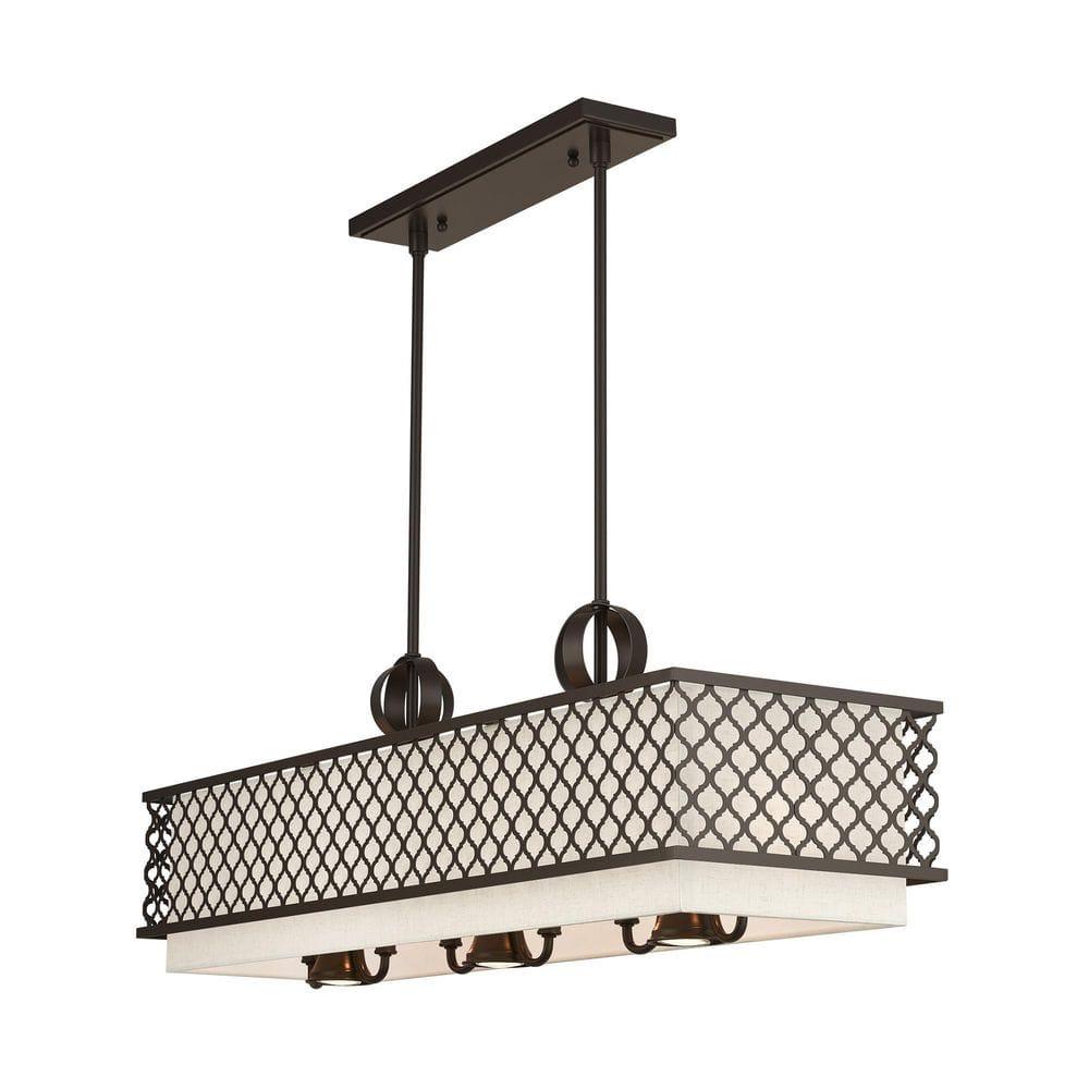 9 - Light Square / Rectangle Chandelier