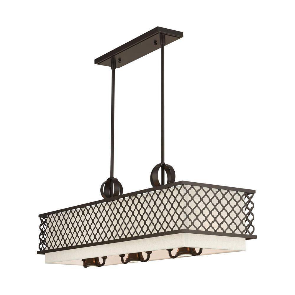 9 - Light Square / Rectangle Chandelier