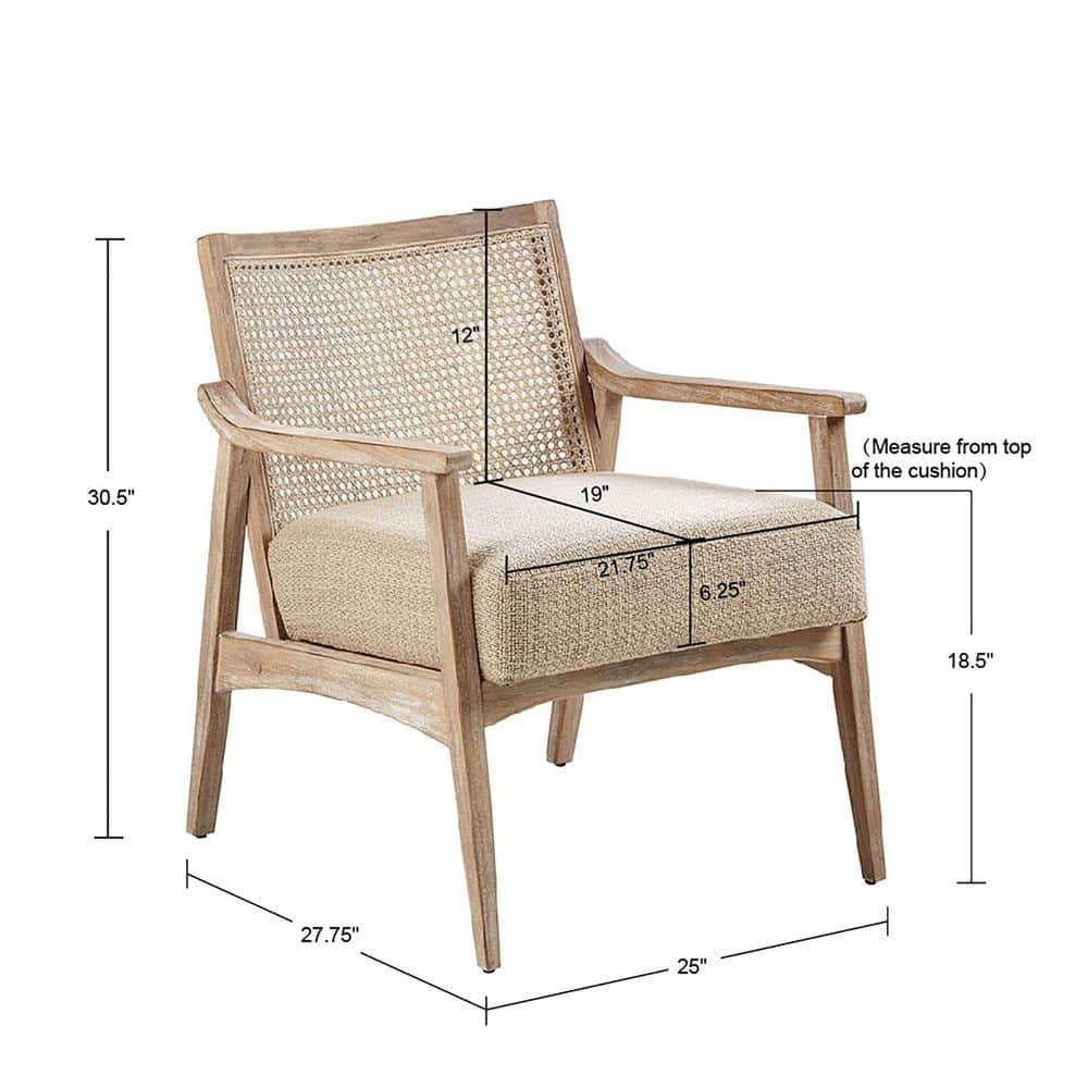INK+IVY Kelly Cane Back Accent Chair