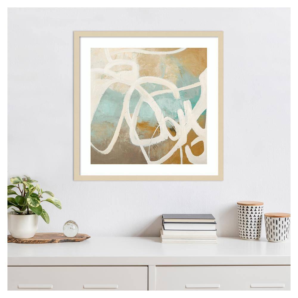 Amanti Art 25"x25" Notify by Design Fabrikken Wood Framed Wall Art Print
