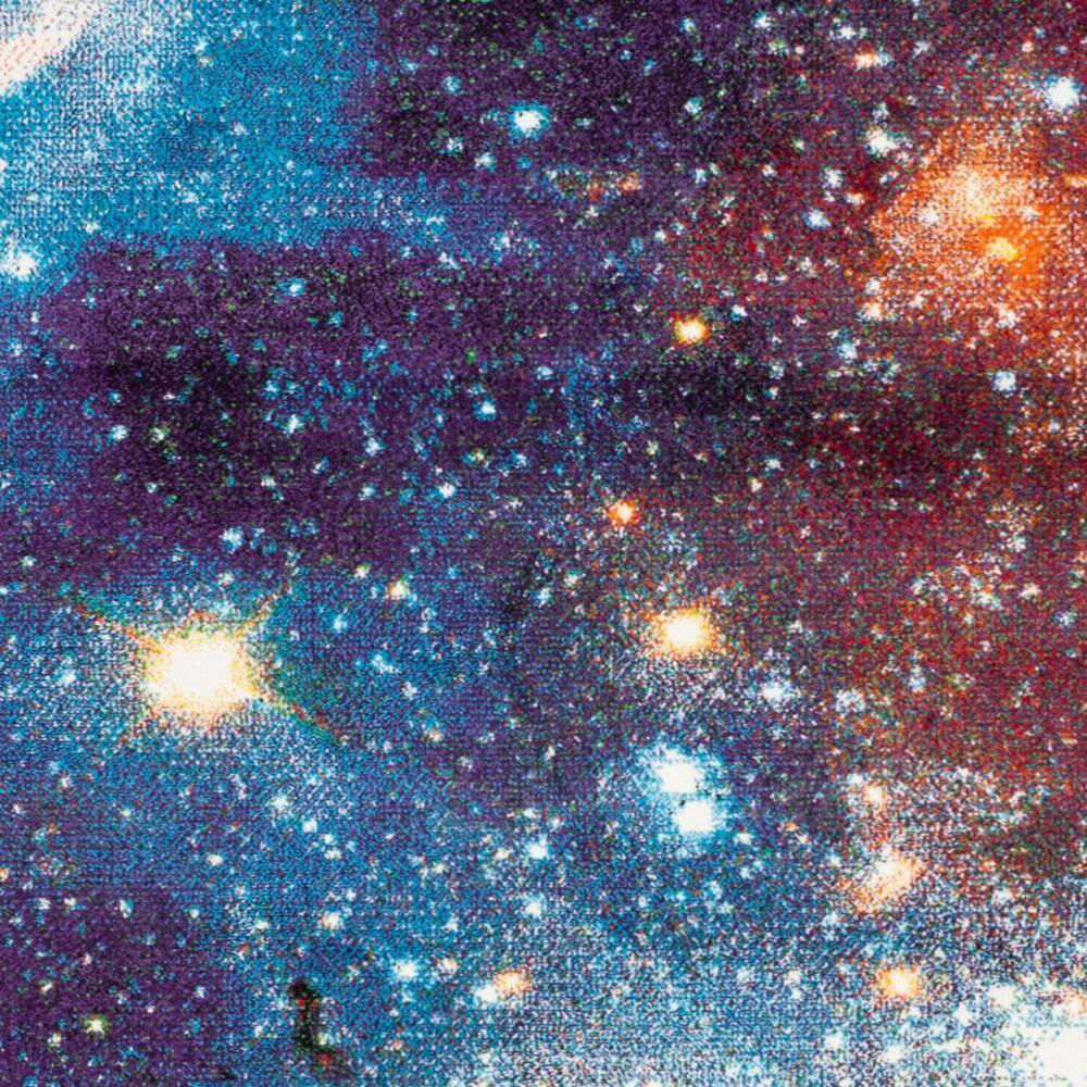 SAFAVIEH Galaxy Kalden Astronomy Area Rug, Purple/Multi, 9' x 12'