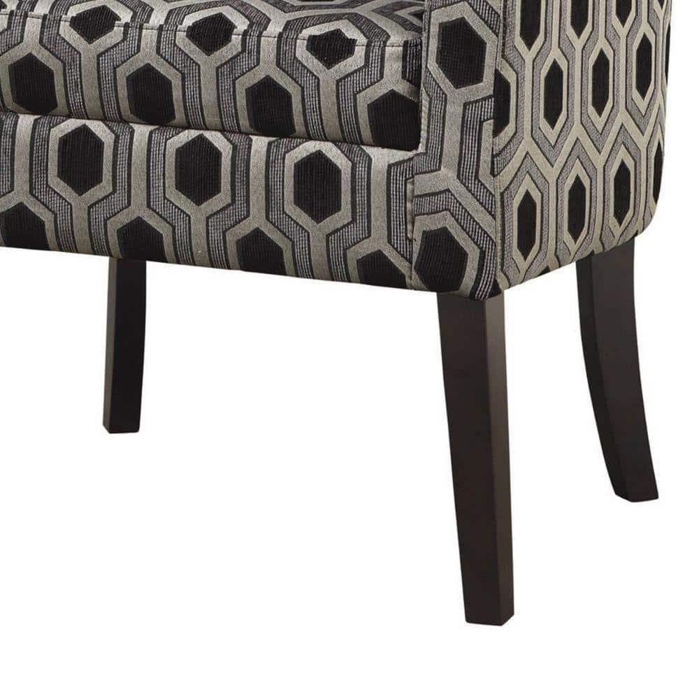Jansen Upholstered Barrel Chair