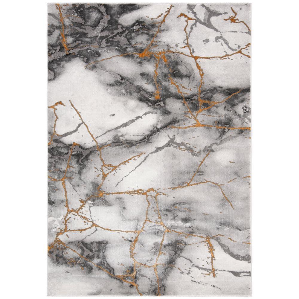 Craft CFT877 Loomed Indoor Area Rug - Grey/Gold - 5'3"x7'6" - Safavieh