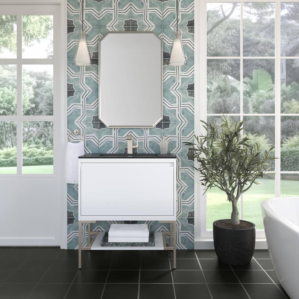Mantova 31.5" Freestanding Single Bathroom Vanity Base Only