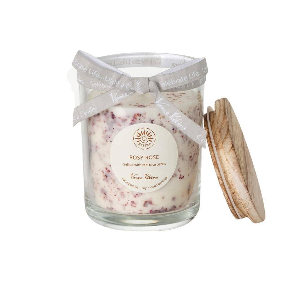 Clover Lane Velvet Rose Scented Jar Candle