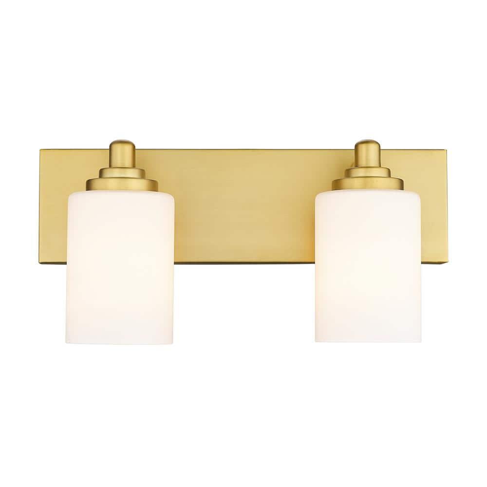 Z-Lite Soledad 2 - Light Vanity in  Brushed Gold