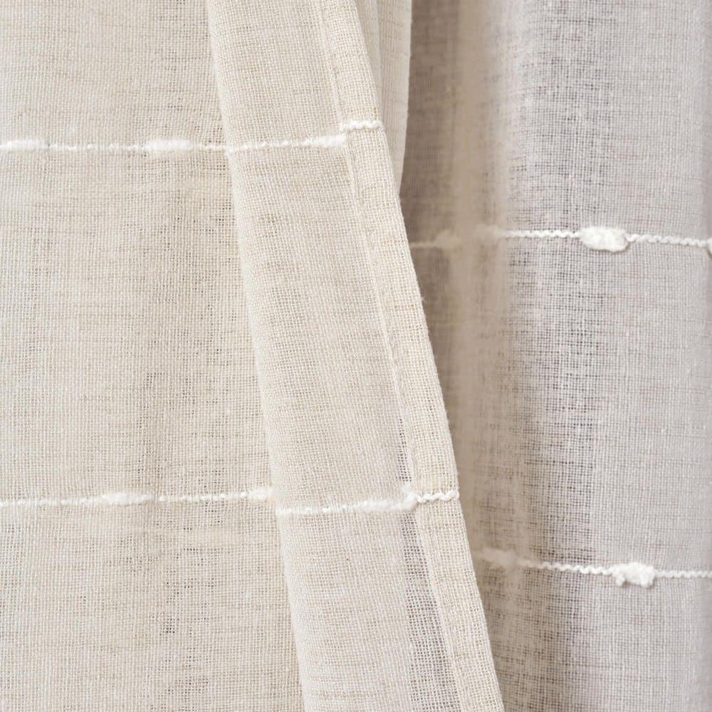 Lush Decor Solid Sheer Curtain Panels (Set of 2)