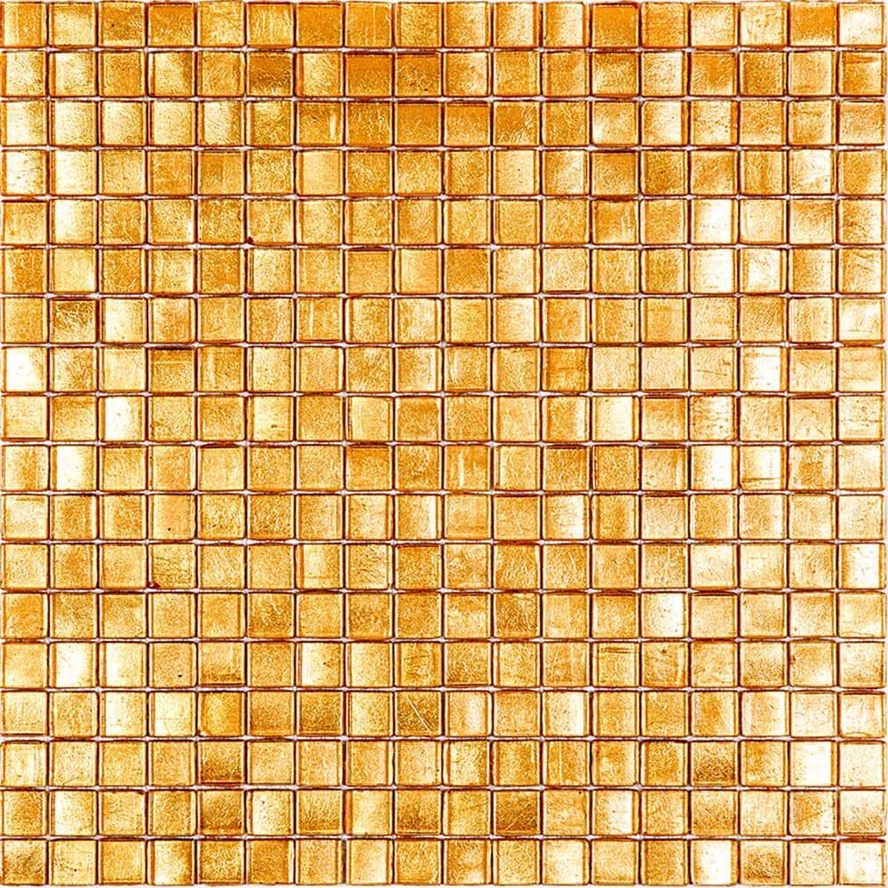 Skosh 0.6" x 0.6" Glass Grid Mosaic Wall & Floor Tile