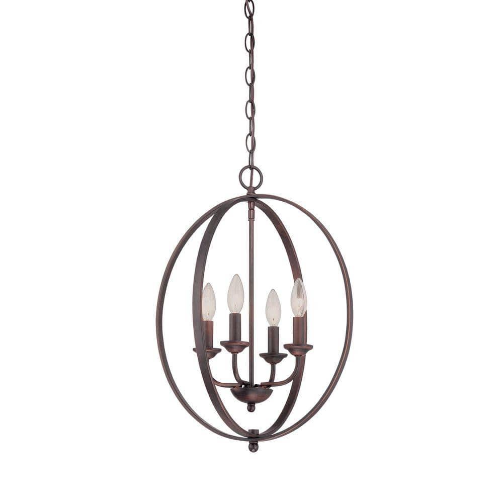 Millennium Lighting 3034 4 Light 16" Wide Pendant - Bronze