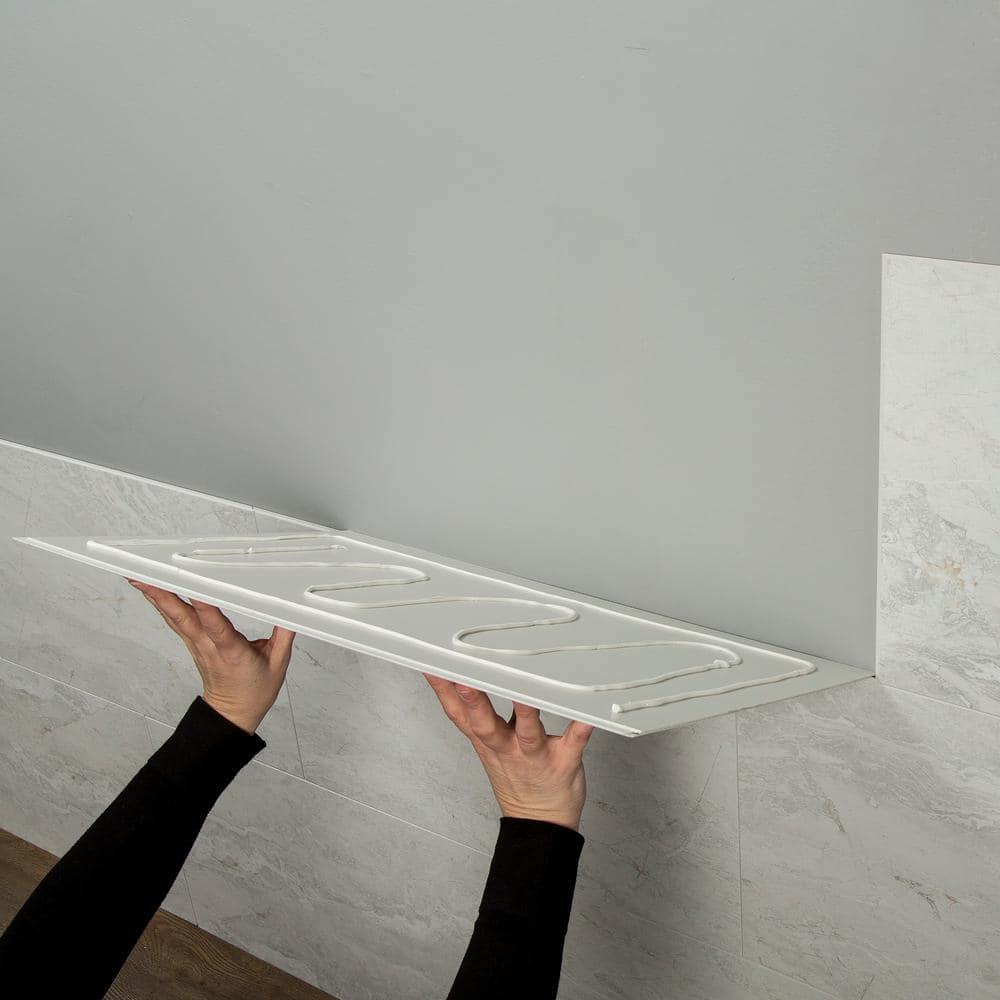 Palisade 25.6 in. x 14.8 in. Interlocking Vinyl Waterproof Wall Tiles