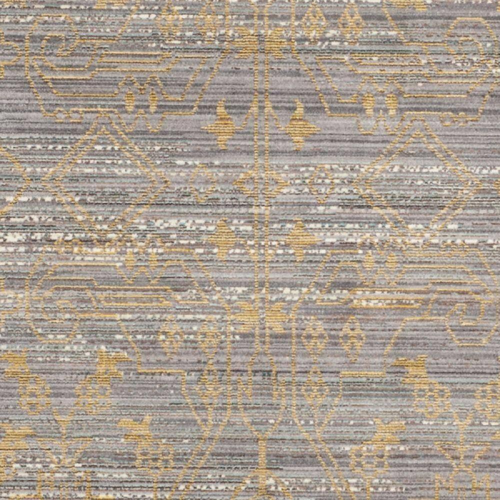 Valencia VAL104 Power Loomed Indoor Area Rug - Grey/Gold - 4'x6' - Safavieh