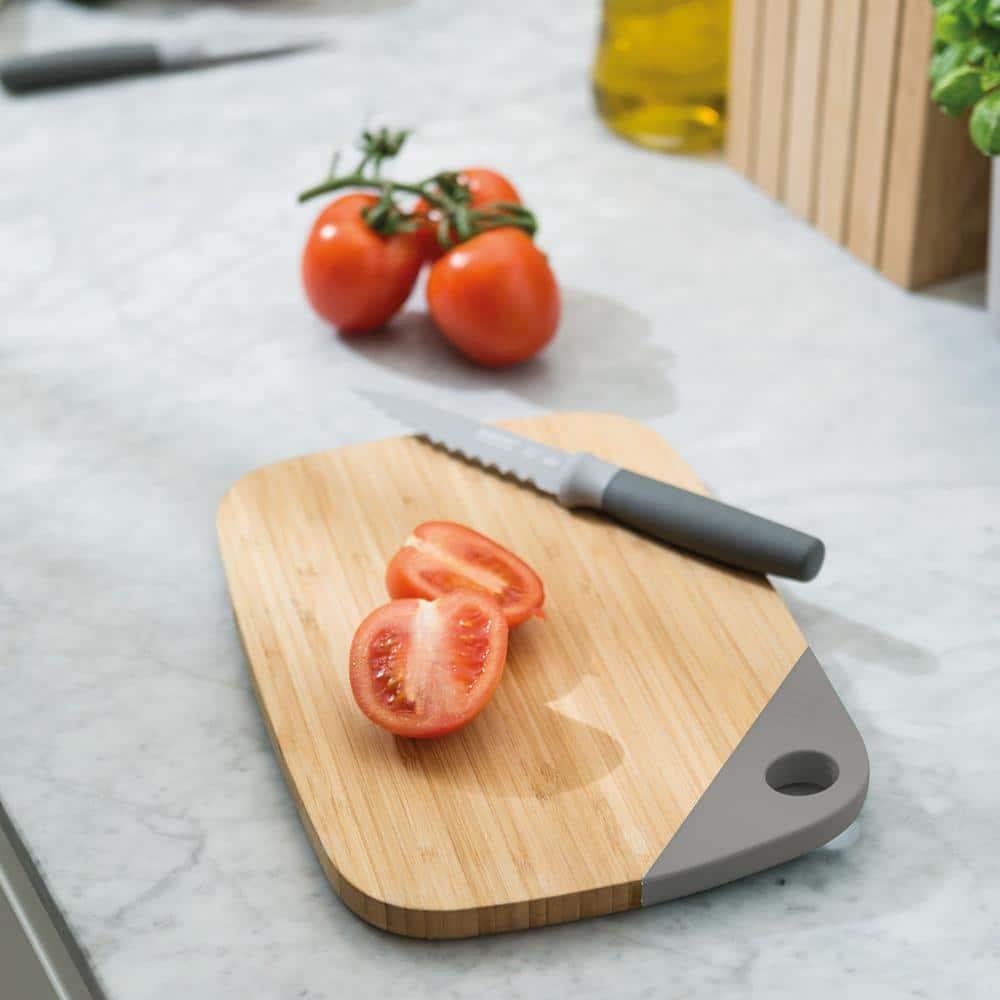 BergHOFF BergHOFF Balance Bamboo Small Cutting board 11", Recycled Material, Gray
