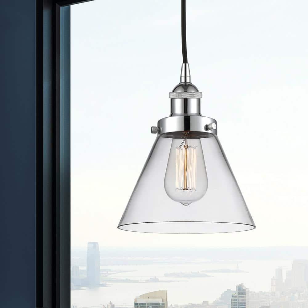 Innovations Lighting Cone 1 - Light Pendant in  Polished Chrome