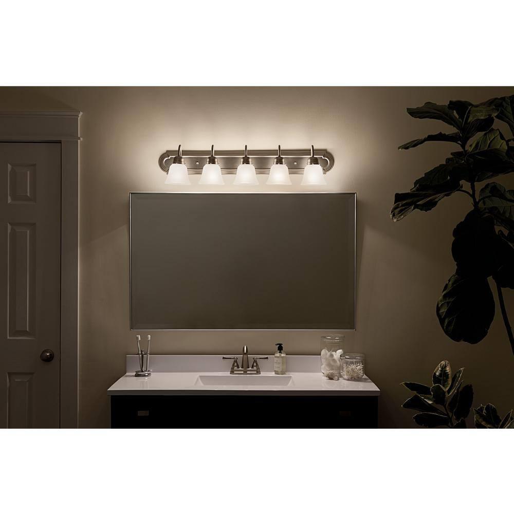 Kichler Lighting 5 - Light Vanity in  Brushed Nickel