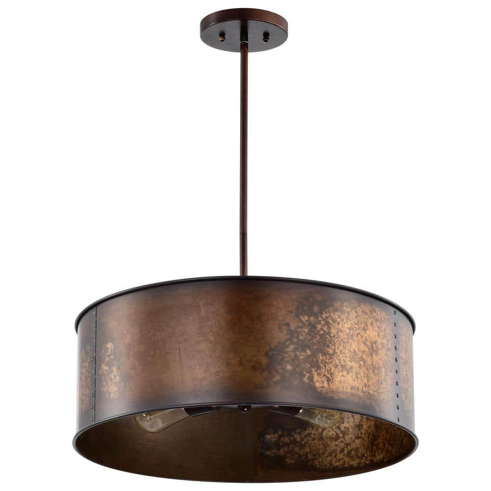 Nuvo 60-5894 - Kettle Pendant; Antiqued Copper Finish