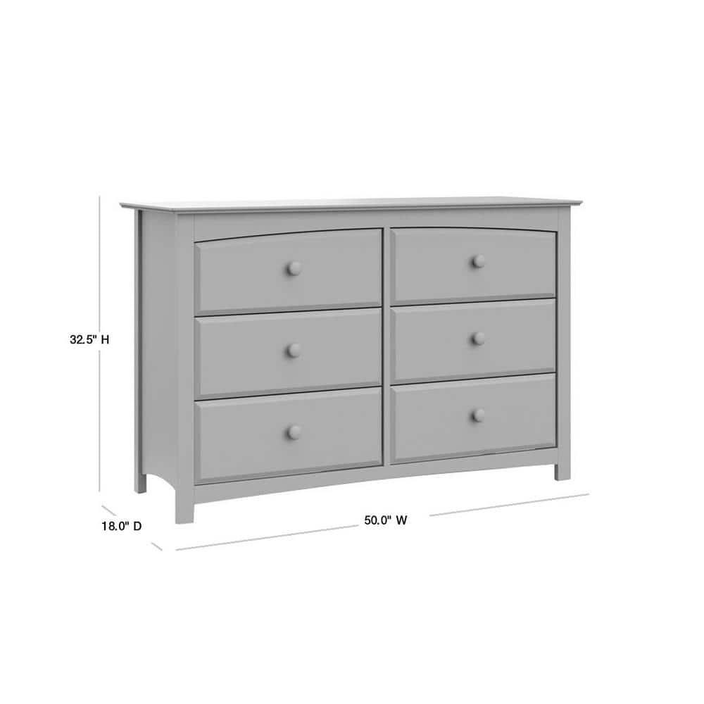 Kenton 6 Drawer Double Dresser