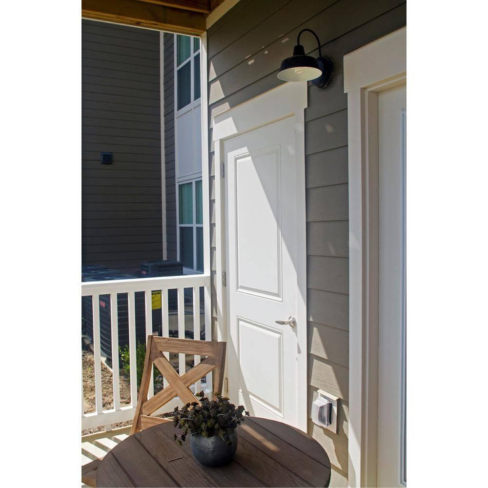 Design House 519504 Mason Barn Light Indoor/Outdoor Wall Light for 8-inch in Oil Rubbed Bronze
