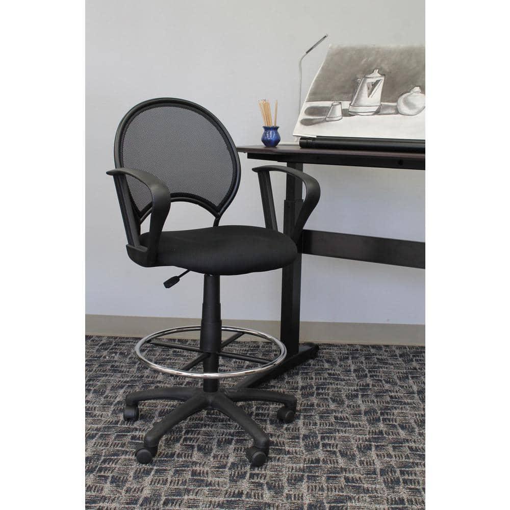 Boss Office Products Mesh Drafting Chair