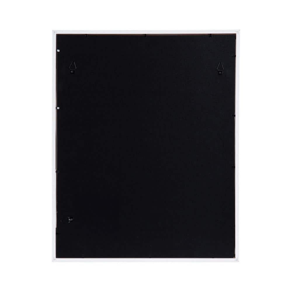 Kate & Laurel All Things Decor (Set of 3) 16"x20" Matted to 8"x10" Gibson Photo Frames Gray/White