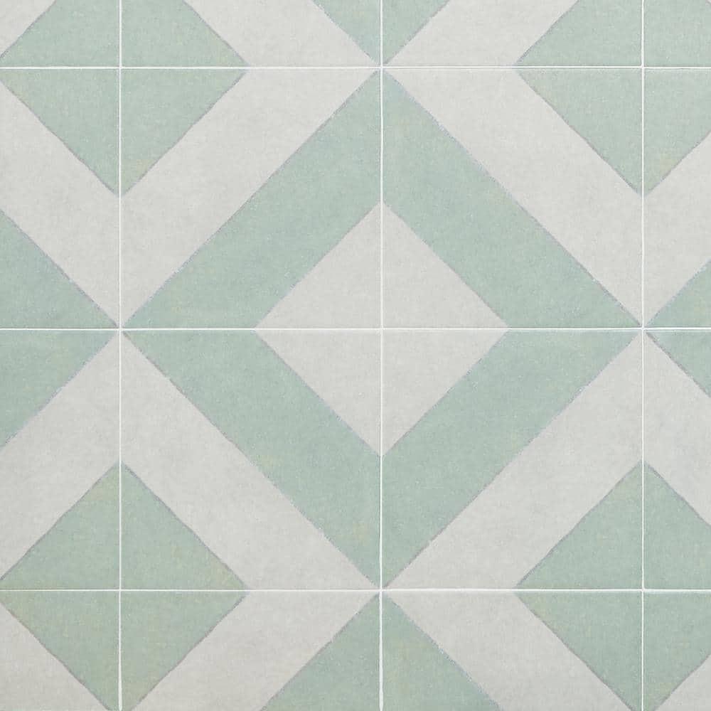 Ava Diagonal 9" x 9" Porcelain Tile (10.76 sq. ft./ Case)