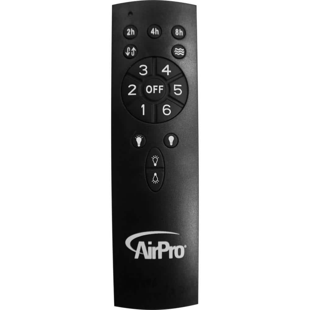 Tarsus Collection Ventilador de Techo Moderno Negro Mate de Cinco Aspas de 52 Pulgadas con Luz LED de CC Integrada