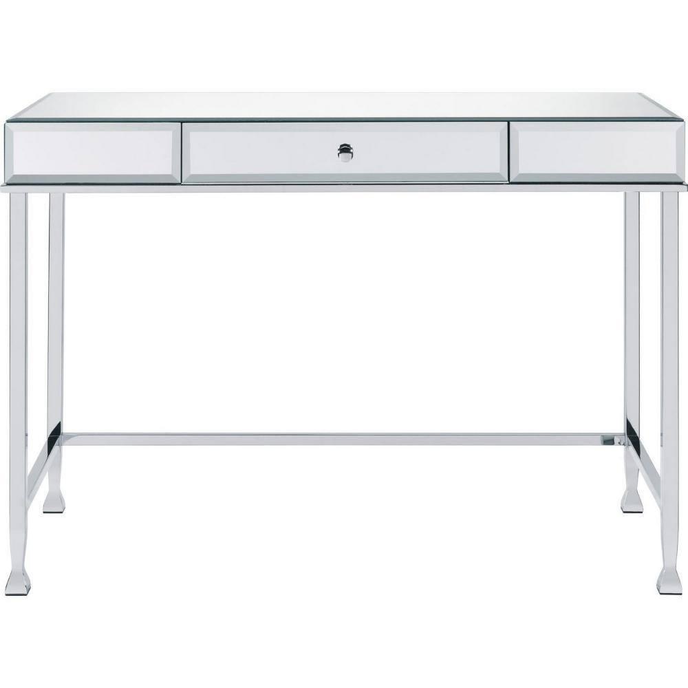Sleek White Rectangular Work Desk with Adjustable Hutch and Storage Drawer