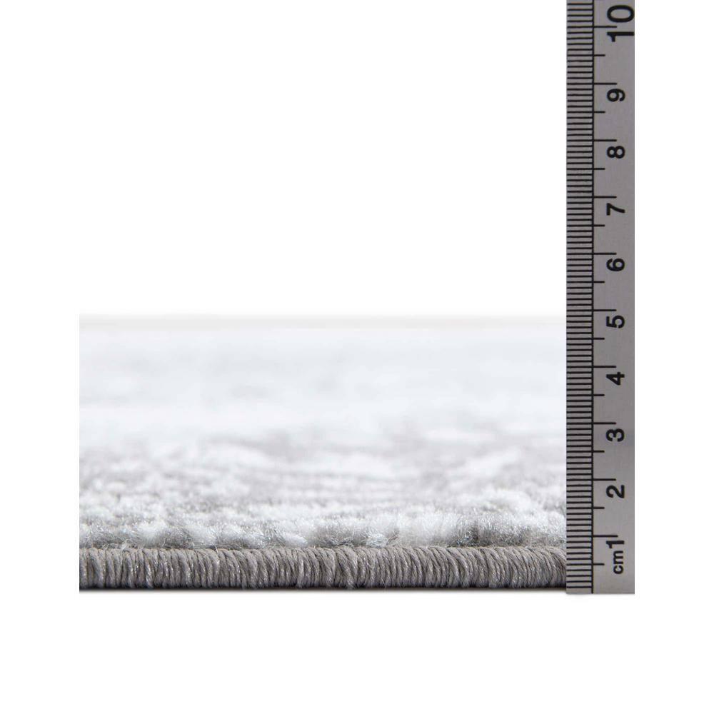 Unique Loom 4' 0 x 6' 0 Sofia Grand Gray Area Rug