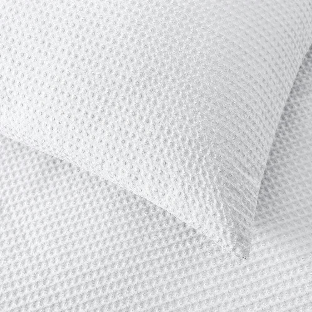 Vera Wang Vera Wang Waffle Pique Solid Cotton Comforter Set