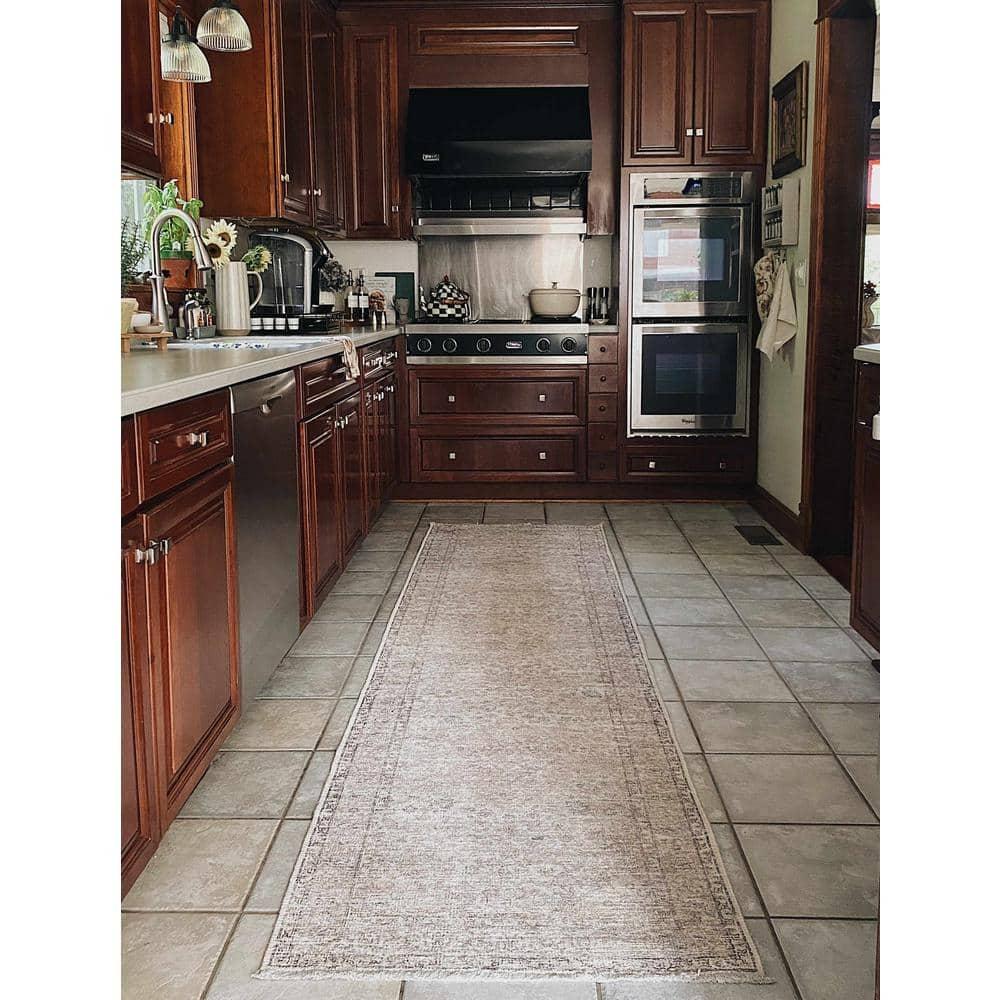 Hauteloom Rectangle Area Rug   Beige