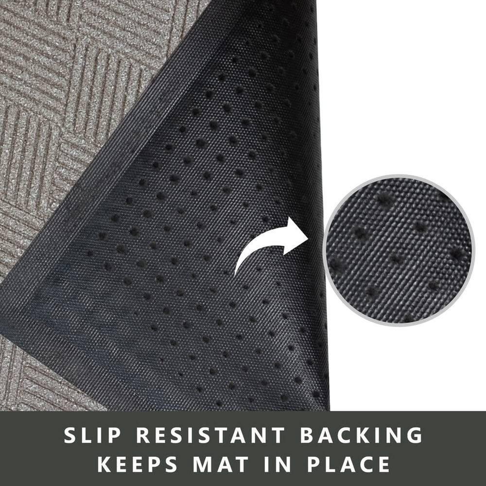 Envelor Front Door Mat Indoor Outdoor Entrance Doormat Non Slip Durable Floor Mat for Entry Mat Kitchen Rugs Home Decor Rugs Heavy Duty Mat Welcome Mat, 48 x 72 Inches, Maroon
