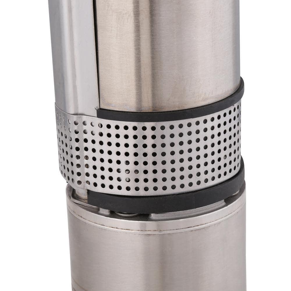 1 HP Submersible 3-Wire Motor 10 GPM Deep Well Potable Water Pump