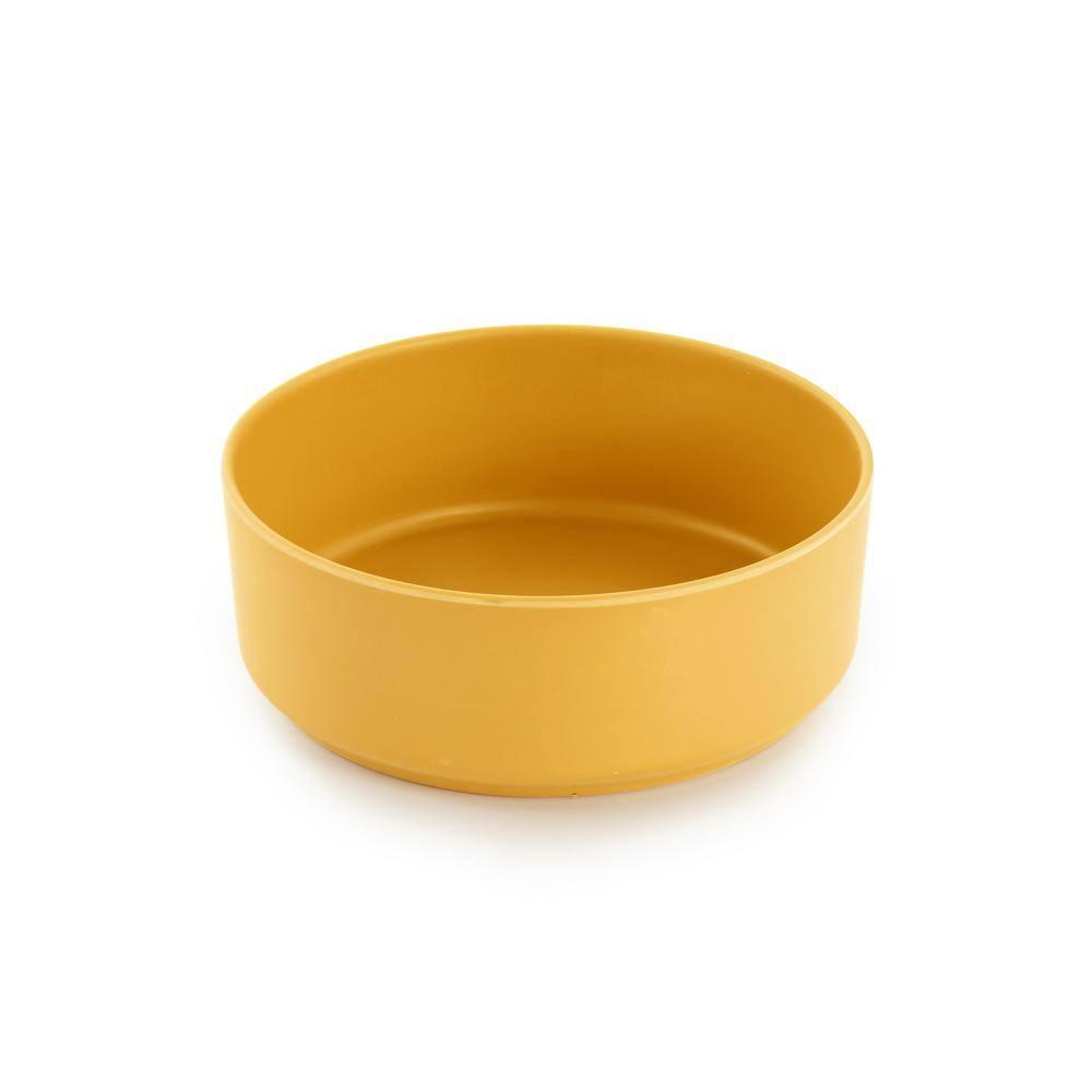 Gibson Home Canyon Crest 12-Piece Stackable Matte Melamine Dinnerware Set