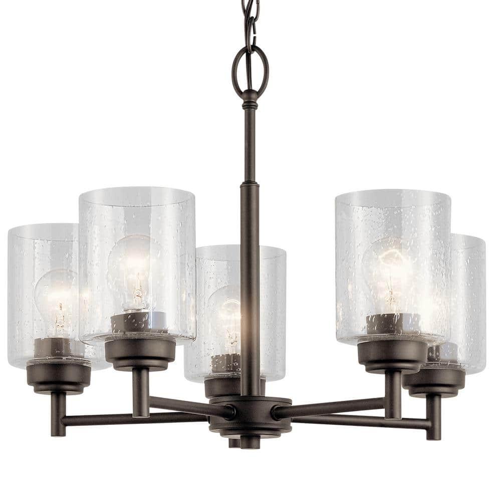 Winslow 5 - Light Dimmable Classic / Traditional Chandelier